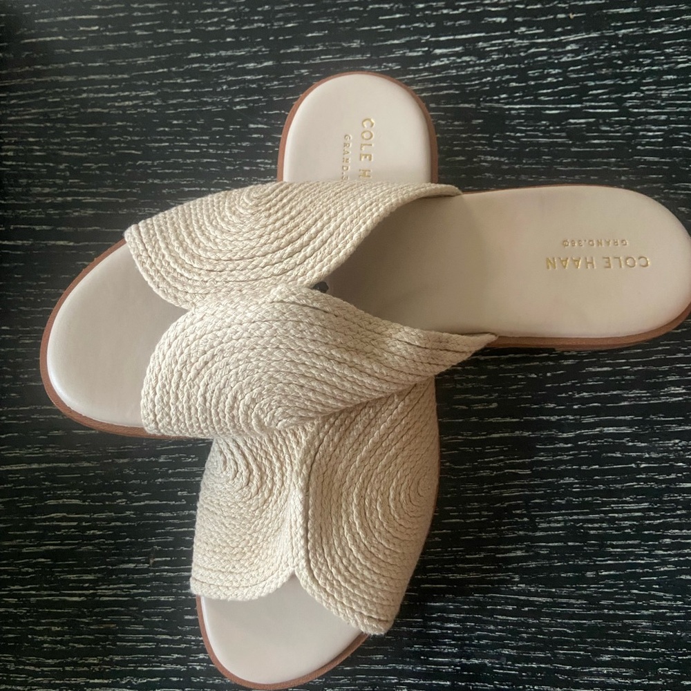 Cole Haan Cream Sandals